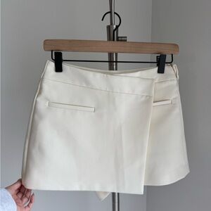 Zara Ivory Skort
